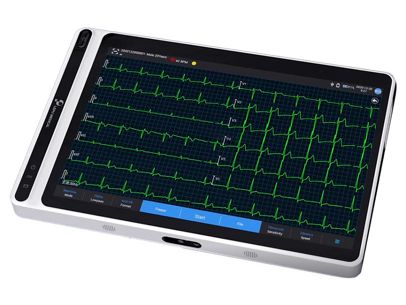 tablet ecg neo ecg s120 elettrocardiografo 12 derivazioni portatile con  glasgow - RAM Apparecchi Medicali