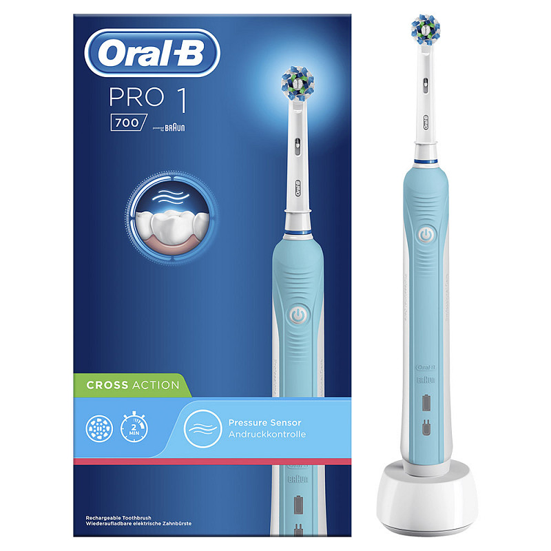 spazzolino elettrico oral b pro1 700 crossaction - RAM Apparecchi