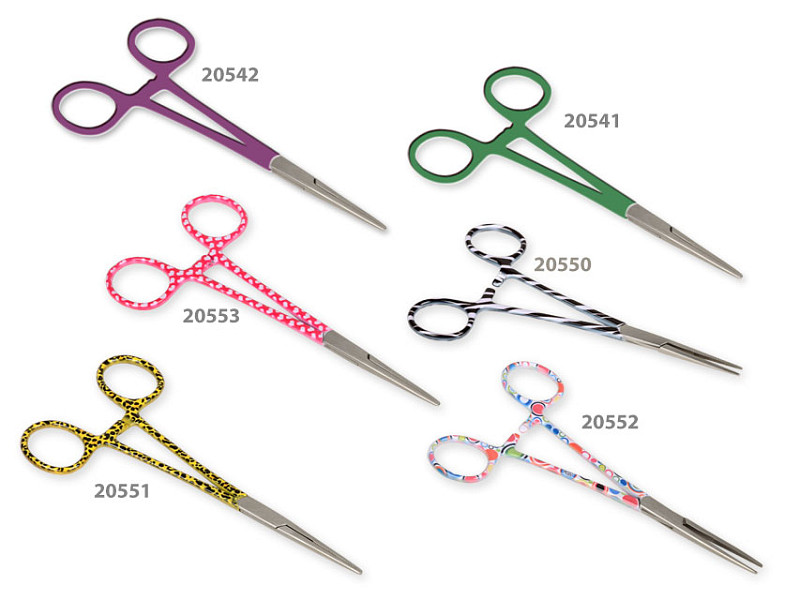 Pinza Emostatica Retta Fantasia Bolle 16 cm