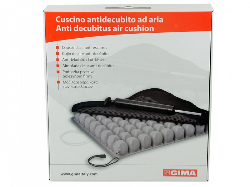 cuscino ad aria 40x40x6 cm con cover - RAM Apparecchi Medicali