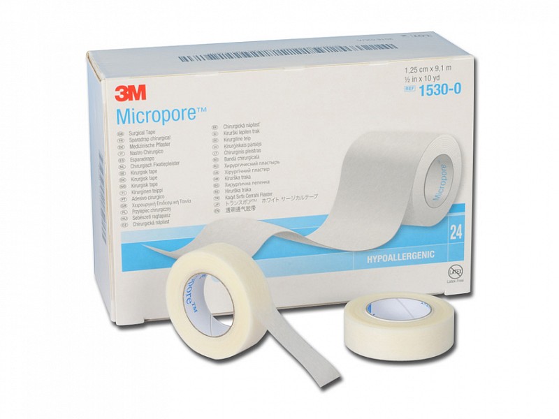 micropore 3m h 12 5 mm x 9 14 m 24 rotoli 1 - RAM Apparecchi Medicali