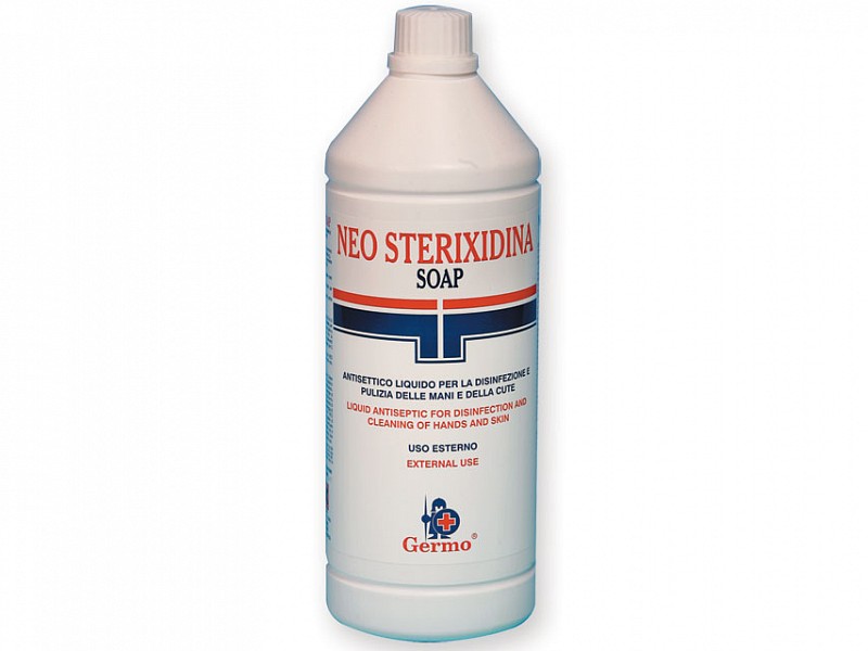 neo sterixina soap sapone disinfettante flacone da 1 litro - RAM Apparecchi  Medicali