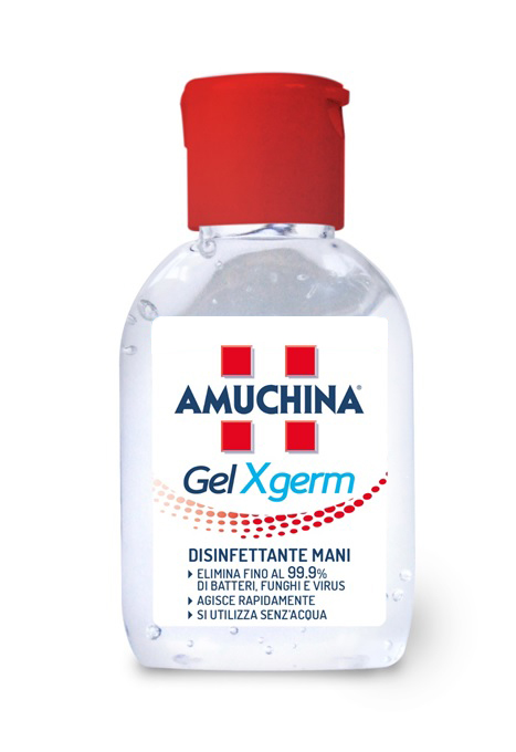 amuchina gel x germ igienizzante mani base alcoolica da 30ml - RAM  Apparecchi Medicali