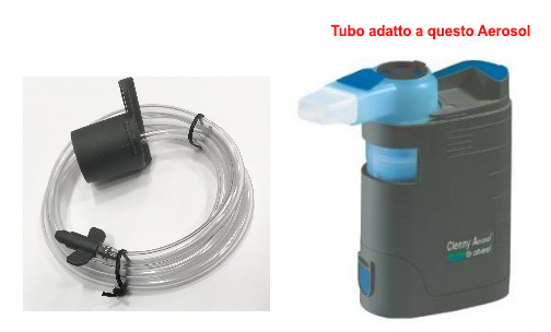 tubo di raccordo tra clenny microcompressore e ampolla - RAM Apparecchi  Medicali