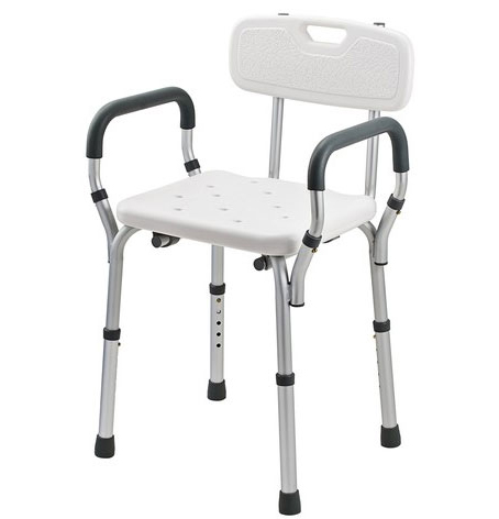 sedia per doccia con braccioli estraibili - RAM Apparecchi Medicali