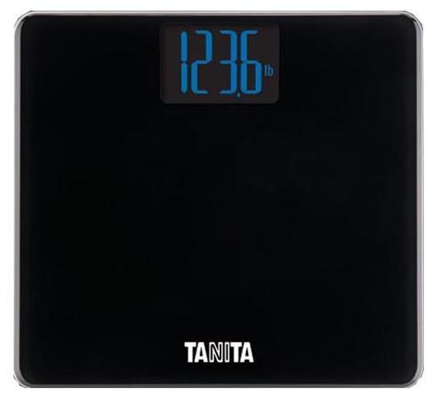 bilancia pesapersone elettronica tanita blue black light hd 366 - RAM  Apparecchi Medicali