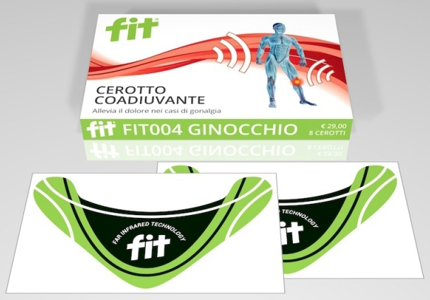 cerotto fit patch ginocchio 8 pz - RAM Apparecchi Medicali