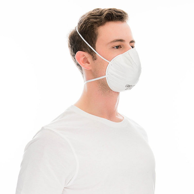 mascherina respiratoria ffp2 1 confezione di 20 mascherine bls601 ffp2 nr d  - RAM Apparecchi Medicali