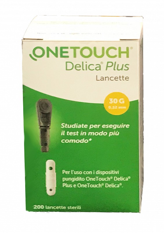 lancette pungidito onetouch delica plus 200 pz - RAM Apparecchi Medicali