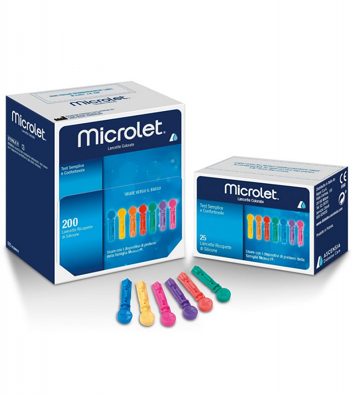 microlet aghi ricambio 25 pz - RAM Apparecchi Medicali