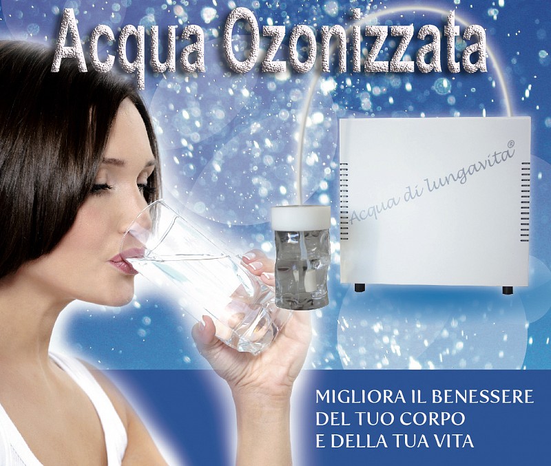 acqua di lunga vita om3 ozonizzatore per acqua ad uso domestico - RAM  Apparecchi Medicali