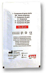 Busta di garza compressa sterile 18x40 cm piegata senza filo