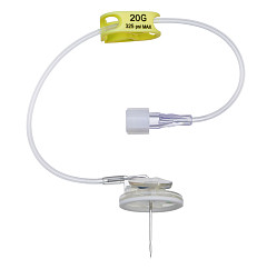 B.Braun Surecan Safety Aghi di Huber non carotanti con alette 20Gx15mm - 20 pz.