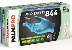 Guanti Nitrile Blu PALMPRO EXPERT 844 Senza Polvere - 100 pz