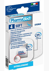 Cerotti per ustioni, abrasioni e lievi scottature 4 pezzi