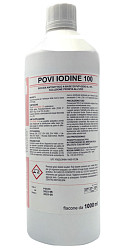 Povi-iodine 100 antisettico 1000 ml - biocida - commercializzazione solo in italia
