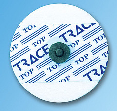 Elettrodi radiotrasparenti per ECG TOP TRACE RT 50 RFI 50 mm - Confez. da 40 elettrodi