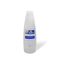Gel per Ultrasuoni e Luce Pulsata trasparente DGEL - Bottiglia da 1 litro