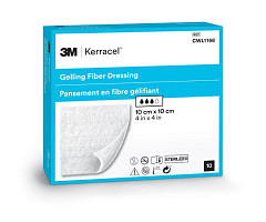 3M Kerracel CWL1166 Medicazione in fibra gelificante 10 x 10 cm - conf. 10 pz.