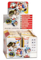 Espositore di prelievo da 24 pezzi - Coperta isotermica oro/argento