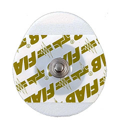 Elettrodi pregellati ECG in Foam adesivo F9079/100 - 36 x 40 mm - (100 pz.) - Confez. da 100 elettrodi