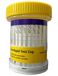 Cup test droghe - 7 parametri per 24561 - conf. 25 pz.