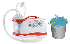 NEW ASKIR 36BR a batterie - RE410201 con Vaso riutilizzabile e Sacca monouso Flovac da 1000 ml