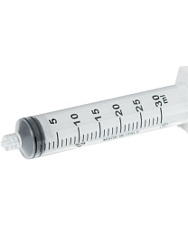 Siringa senza ago 30 ml INJ/LIGHT con cono Luer Lock - 50 pz.