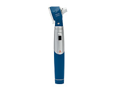 Otoscopio heine mini 3000 led a f.o. con speculum riutilizzabili e astuccio - blu - D-885.20.021 - 1 pz.