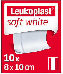 Leukoplast Soft h 8 x 10 cm - 10 pz
