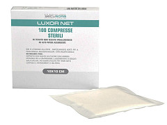 Garza tnt 10x10 cm - 4 buste da 25 - 60 scatole