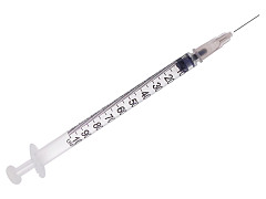 Siringa insulina ago inserito 27g - 1 ml - conf. 100 pz.