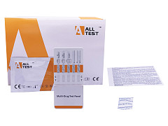 Test multidroghe - 10 droghe - pannello su urine - conf. 25 pz.