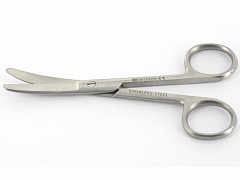 Forbici curve - punte smusse - 20 cm