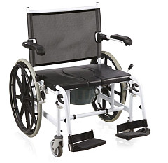 Sedia Doccia E Wc Ad Autospinta E Smontabile - Serie Onda Hd