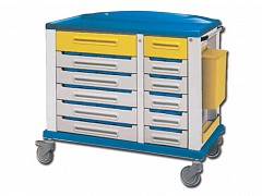 Carrello farmacia large - 30 scomparti