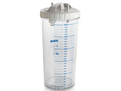 Vaso Chirurgico con coperchio da 5 lt Autoclavabile per Aspiratori New Askir, New Aspiret e New Hospivac