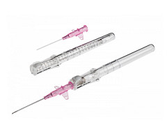 BD Insyte-W Autoguard Aghi cannula con alette 20G 1,1 x 30 mm, rosa - 50 pz.