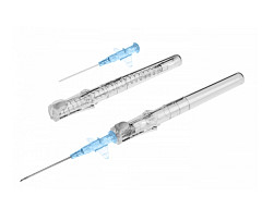 BD Insyte-W Autoguard Aghi cannula con alette 22G 0,9 x 25 mm, blu - 50 pz.