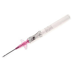 Catetere venoso periferico BD Insyte-W con alette 20G 1,1 x 30 mm rosa - 50 pz.
