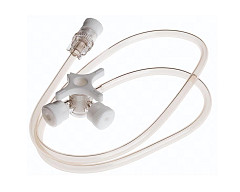 BD Connecta Plus 3 Rubinetti tre vie con prolunga 50 cm - 20 pz.