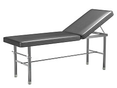 Lettino da visita in acciaio inox - 1 pz.