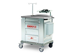 Carrello emergenza inox - standard