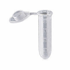 Microprovetta 11x42 mm in polipropilene graduata tipo EPPENDORF 2 ml con tappo - 10.000 pz.