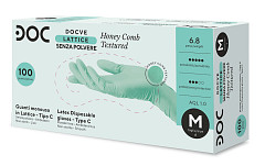 Guanto in lattice naturale, non talcato per pelli sensibili DOC DENTAL LINE - 100 pz.