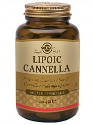Solgar Lipoic Cannella 60 capsule vegetali