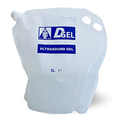 Gel Trasparente per Ultrasuoni e Luce Pulsata DGEL - Sacca in PE da 5 litri