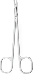 Aesculap Forbici Dissezione Ragnell curve 135mm - 1 pz.