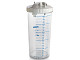 Vaso Chirurgico con coperchio da 5 lt Autoclavabile per Aspiratori New Askir, New Aspiret e New Hospivac